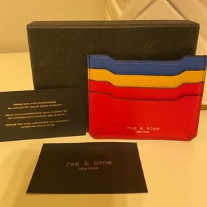 Rag n bone card holder wallet